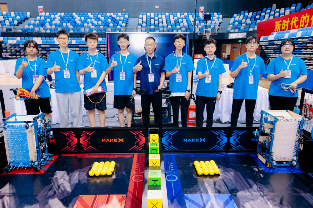 糖心vlog在第22届江苏省青少年机器人竞赛中勇夺冠军